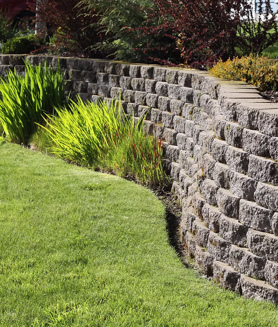 Retaining Wall Installation